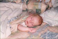 baby jaden sleeping
